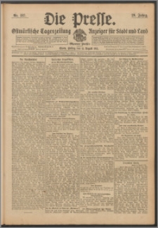 Die Presse 1911, Jg. 29, Nr. 187 Zweites Blatt, Drittes Blatt