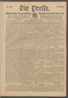 Die Presse 1911, Jg. 29, Nr. 198 Zweites Blatt, Drittes Blatt