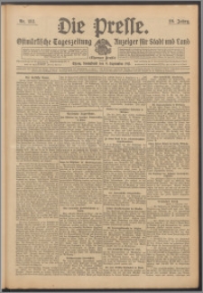Die Presse 1911, Jg. 29, Nr. 212 Zweites Blatt, Drittes Blatt