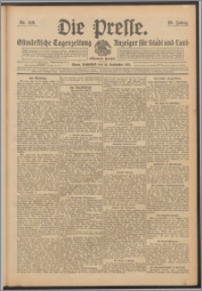 Die Presse 1911, Jg. 29, Nr. 218 Zweites Blatt, Drittes Blatt
