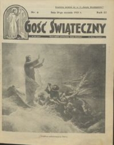 Gość Świąteczny 1933.01.29 R. XXXVII nr 4