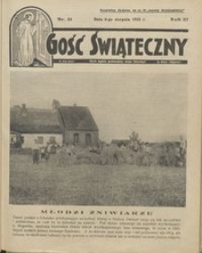 Gość Świąteczny 1933.08.06 R. XXXVII nr 31