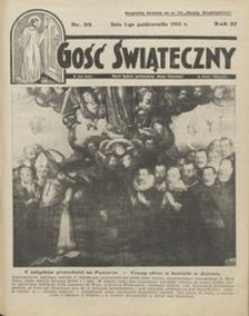 Gość Świąteczny 1933.10.01 R. XXXVII nr 39