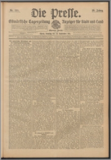 Die Presse 1911, Jg. 29, Nr. 225 Zweites Blatt, Drittes Blatt, Viertes Blatt, Fünftes Blatt