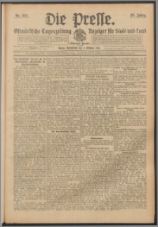 Die Presse 1911, Jg. 29, Nr. 236 Zweites Blatt, Drittes Blatt, Viertes Blatt