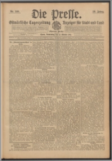 Die Presse 1911, Jg. 29, Nr. 240 Zweites Blatt, Drittes Blatt