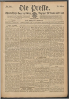 Die Presse 1911, Jg. 29, Nr. 250 Zweites Blatt, Drittes Blatt, Viertes Blatt