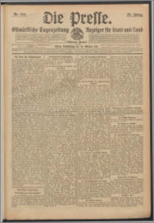 Die Presse 1911, Jg. 29, Nr. 252 Zweites Blatt, Drittes Blatt