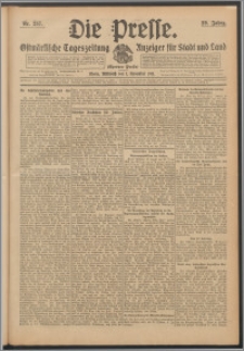Die Presse 1911, Jg. 29, Nr. 257 Zweites Blatt, Drittes Blatt, Viertes Blatt