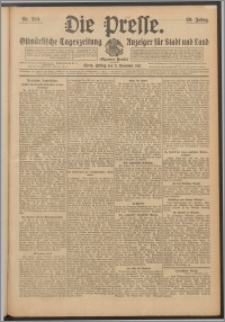 Die Presse 1911, Jg. 29, Nr. 259 Zweites Blatt, Drittes Blatt, Viertes Blatt