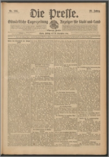 Die Presse 1911, Jg. 29, Nr. 265 Zweites Blatt, Drittes Blatt