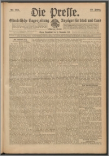 Die Presse 1911, Jg. 29, Nr. 266 Zweites Blatt, Drittes Blatt