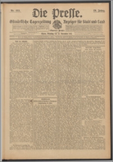 Die Presse 1911, Jg. 29, Nr. 268 Zweites Blatt, Drittes Blatt, Viertes Blatt