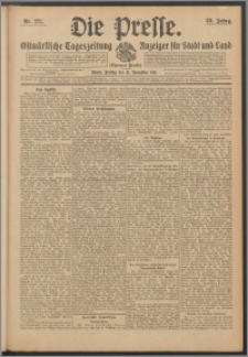 Die Presse 1911, Jg. 29, Nr. 271 Zweites Blatt, Drittes Blatt