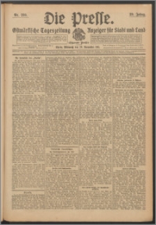 Die Presse 1911, Jg. 29, Nr. 280 Zweites Blatt, Drittes Blatt