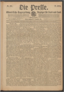 Die Presse 1911, Jg. 29, Nr. 282 Zweites Blatt, Drittes Blatt, Viertes Blatt