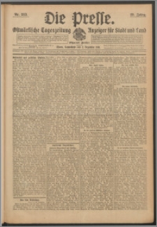 Die Presse 1911, Jg. 29, Nr. 283 Zweites Blatt, Drittes Blatt