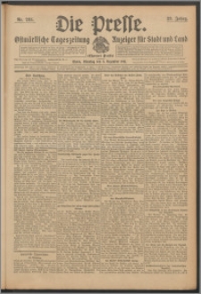 Die Presse 1911, Jg. 29, Nr. 285 Zweites Blatt, Drittes Blatt