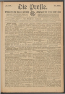 Die Presse 1911, Jg. 29, Nr. 286 Zweites Blatt