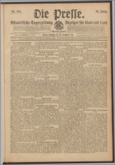 Die Presse 1911, Jg. 29, Nr. 290 Zweites Blatt, Drittes Blatt, Viertes Blatt, Fünftes Blatt, Sechstes Blatt