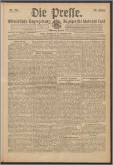 Die Presse 1911, Jg. 29, Nr. 291 Zweites Blatt, Drittes Blatt, Viertes Blatt