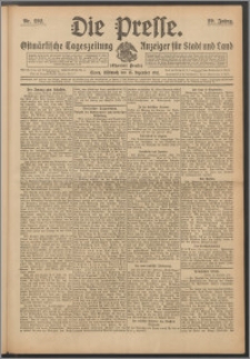 Die Presse 1911, Jg. 29, Nr. 292 Zweites Blatt, Drittes Blatt, Viertes Blatt