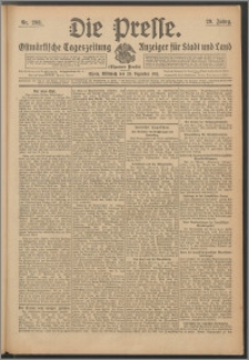 Die Presse 1911, Jg. 29, Nr. 298 Zweites Blatt, Drittes Blatt, Viertes Blatt
