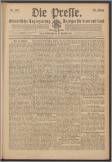 Die Presse 1911, Jg. 29, Nr. 299 Zweites Blatt, Drittes Blatt, Viertes Blatt