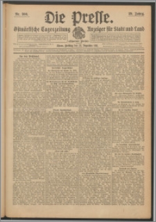 Die Presse 1911, Jg. 29, Nr. 300 Zweites Blatt, Drittes Blatt