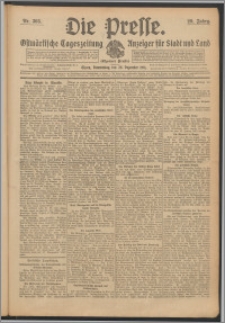 Die Presse 1911, Jg. 29, Nr. 303 Zweites Blatt