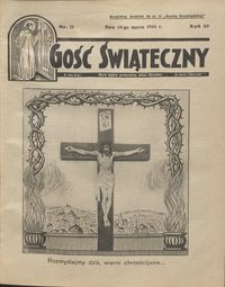 Gość Świąteczny 1934.03.18 R. XXXVIII nr 11