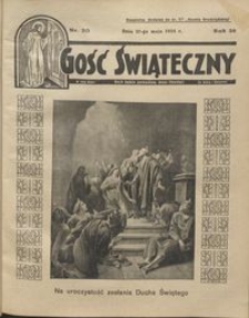 Gość Świąteczny 1934.05.20 R. XXXVIII nr 20