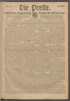 Die Presse 1912, Jg. 30, Nr. 40 Zweites Blatt, Drittes Blatt