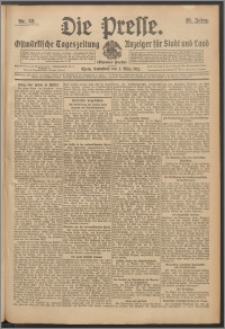 Die Presse 1912, Jg. 30, Nr. 52 Zweites Blatt, Drittes Blatt