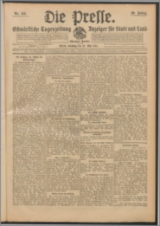 Die Presse 1912, Jg. 30, Nr. 116 Zweites Blatt, Drittes Blatt, Viertes Blatt, Fünftes Blatt