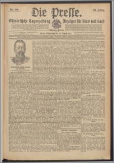 Die Presse 1912, Jg. 30, Nr. 190 Zweites Blatt, Drittes Blatt