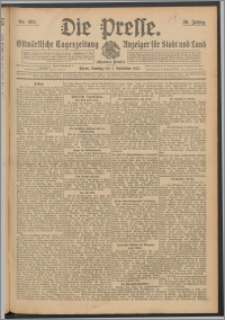 Die Presse 1912, Jg. 30, Nr. 205 Zweites Blatt, Drittes Blatt, Viertes Blatt