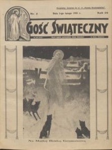 Gość Świąteczny 1935.02.03 R. XXXIX nr 5