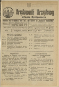 Orędownik Urzędowy Miasta Bydgoszczy, R.42, 1925, Nr 3