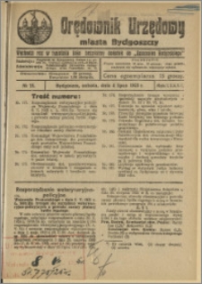 Orędownik Urzędowy Miasta Bydgoszczy, R.42, 1925, Nr 15