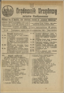 Orędownik Urzędowy Miasta Bydgoszczy, R.42, 1925, Nr 25