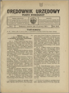 Orędownik Urzędowy Miasta Bydgoszczy, R.43, 1926, Nr 6