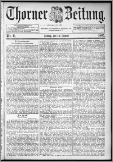 Thorner Zeitung 1894, Nr. 9