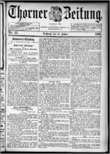 Thorner Zeitung 1894, Nr. 25