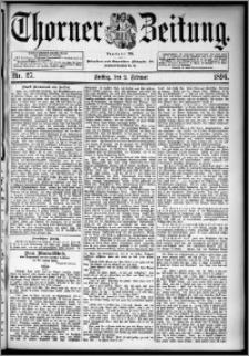 Thorner Zeitung 1894, Nr. 27