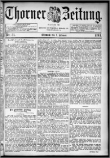 Thorner Zeitung 1894, Nr. 31