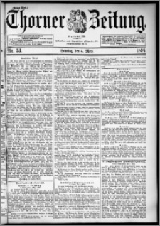 Thorner Zeitung 1894, Nr. 53 Erstes Blatt