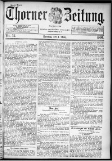 Thorner Zeitung 1894, Nr. 53 Zweites Blatt