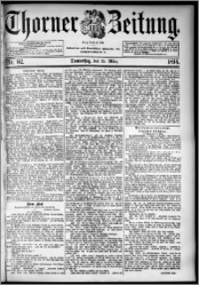 Thorner Zeitung 1894, Nr. 62