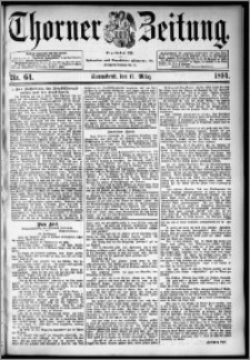 Thorner Zeitung 1894, Nr. 64